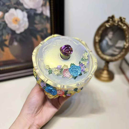 Handmade Vintage with Handle Extra Large Capacity Storage Resin Molds