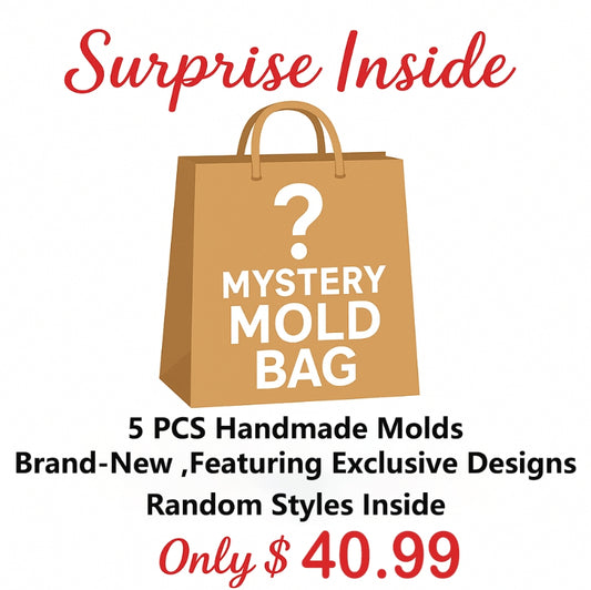 IntoResin Handmade Resin Mold Mystery Bag – 5pcs Surprise Set