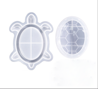 Sea Turtle Crab Storage Box Resin Mold