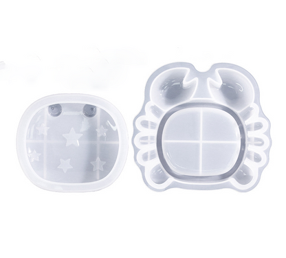 Sea Turtle Crab Storage Box Resin Mold