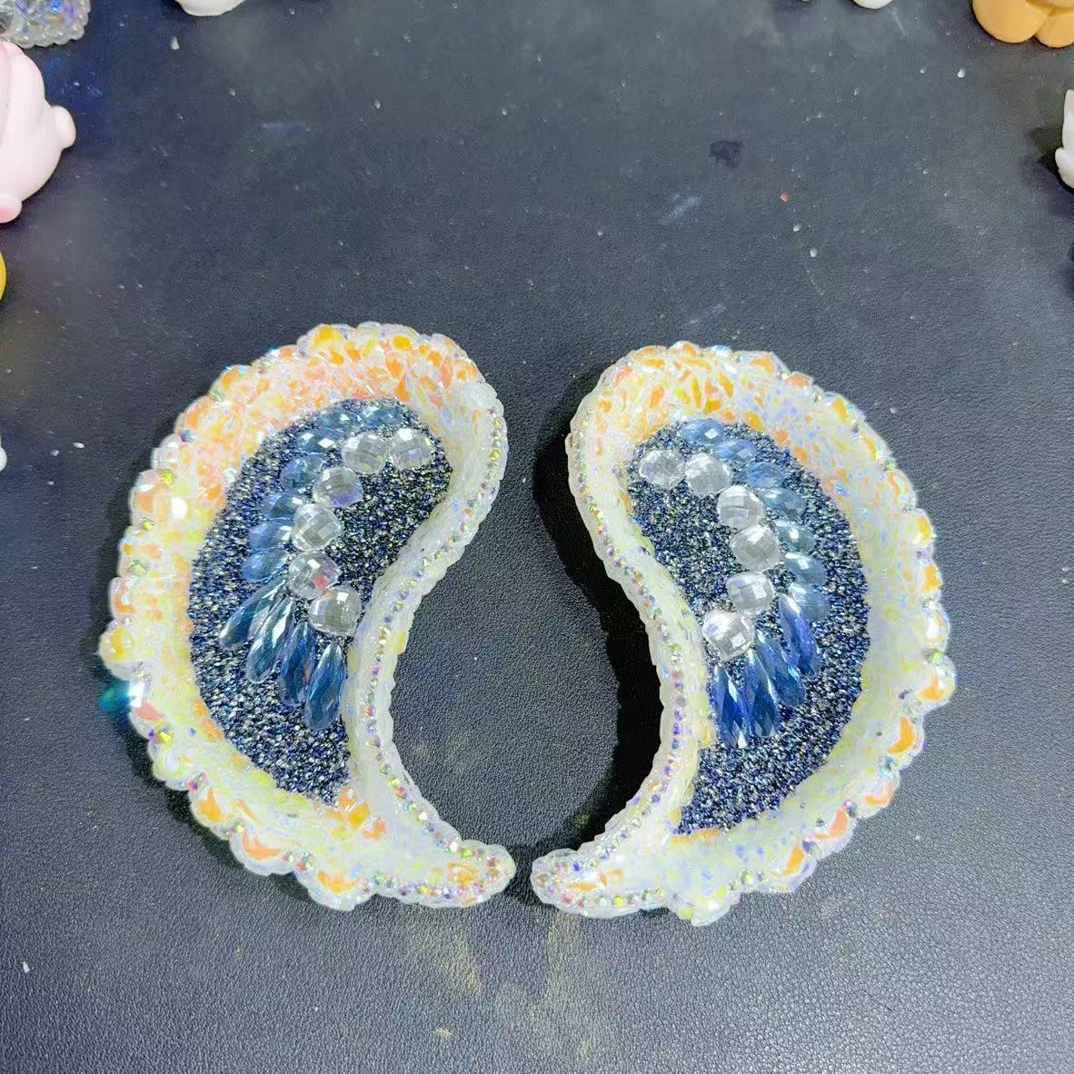 Handmade Diamond Wing Storage Tray Resin Mold