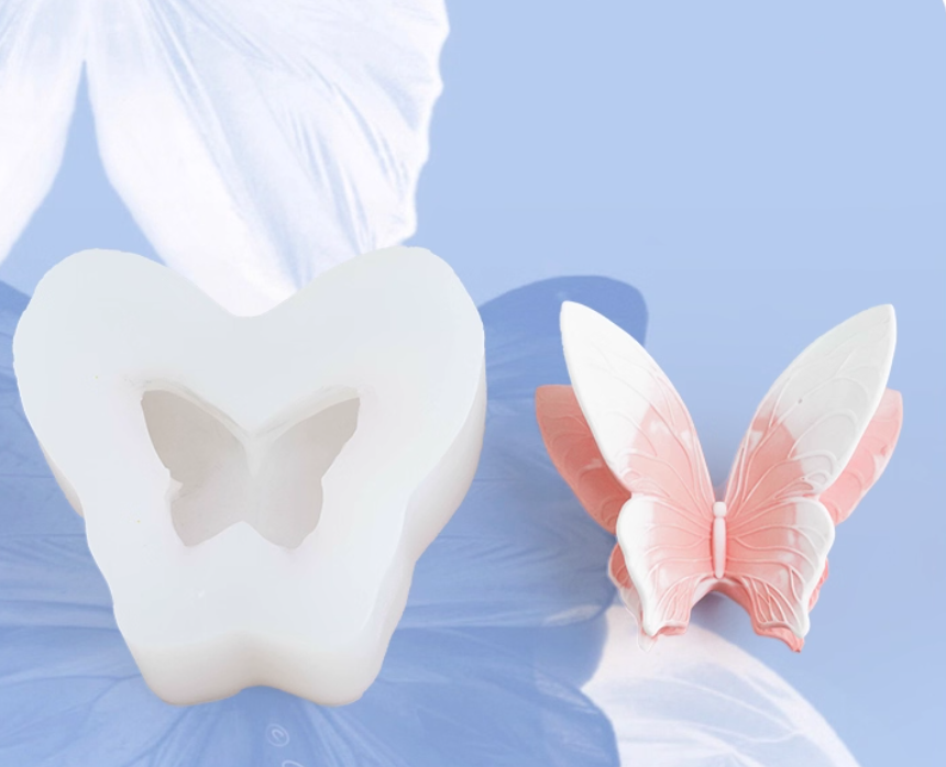 Handmade Double Layer Butterfly Decoration Resin Molds