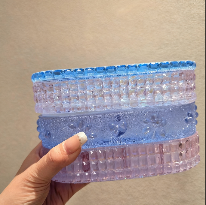 Handmade Diamond Divider Organizer Resin Mold