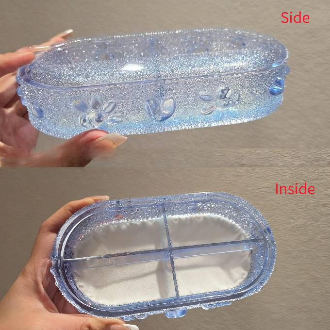 Handmade Diamond Divider Organizer Resin Mold