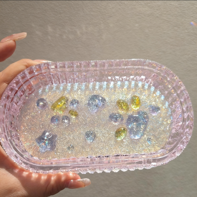Handmade Diamond Divider Organizer Resin Mold