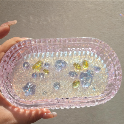 Handmade Diamond Divider Organizer Resin Mold