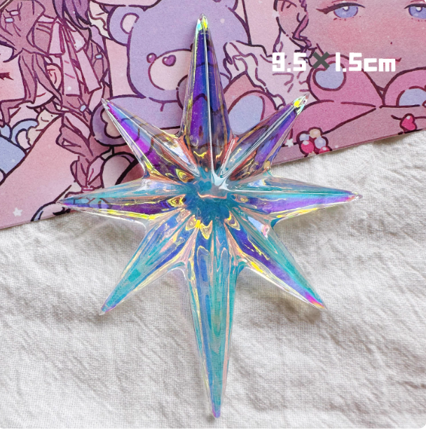 Handmade Hexagram Pendant Resin Mold