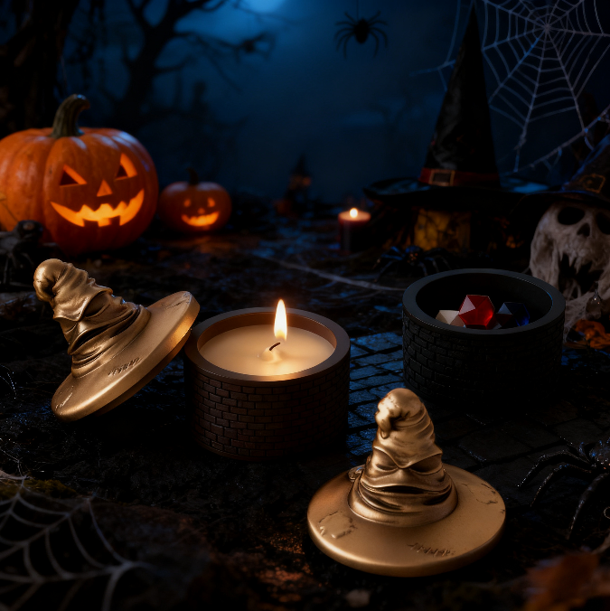 The Sorting Hat of Hogwarts Decorative Storage Box Resin Mold