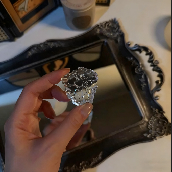 Handmade Clear Crystal Cluster Resin Mold for Decorations