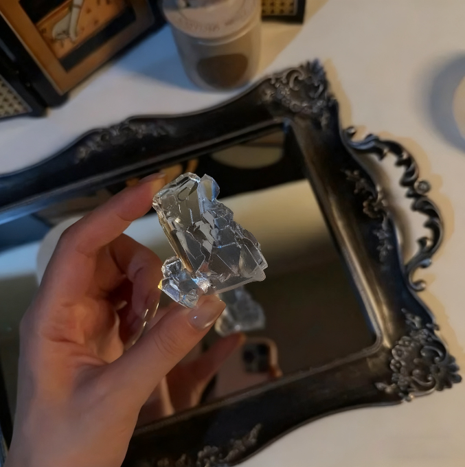 Handmade Clear Crystal Cluster Resin Mold for Decorations