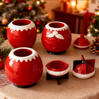 Bearded Santa Claus Jar Resin Mold