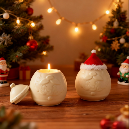 Bearded Santa Claus Jar Resin Mold