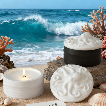 Octopus Storage Jar Resin Mold