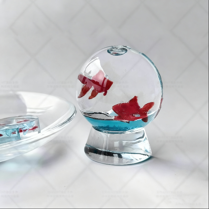 Handmade Wishing Crystal Ball Ornament Resin Mold