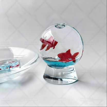 Handmade Wishing Crystal Ball Ornament Resin Mold