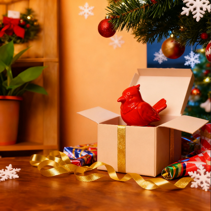 Handmade Cardinal Bird Ornament Resin Mold