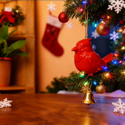 Handmade Cardinal Bird Ornament Resin Mold