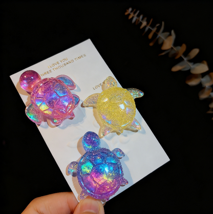 4-in-1 Turtle Pendant Resin Mold