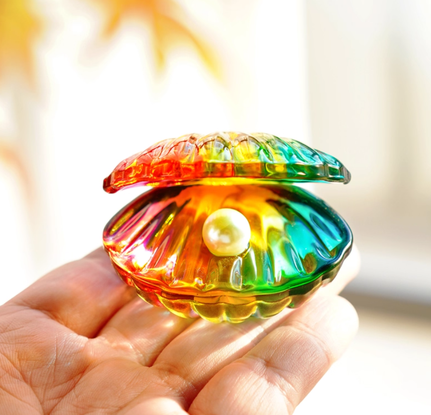 Handmade Crystal Shell Ornament Resin Mold