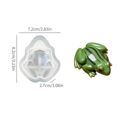 Frog Lizard Turtle Ornament Resin Mold