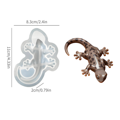 Frog Lizard Turtle Ornament Resin Mold