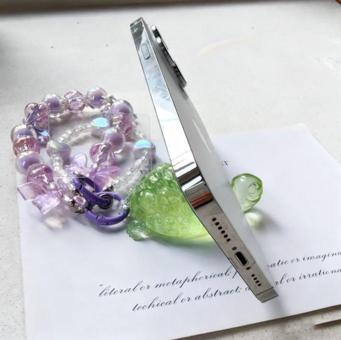 Handmade Water Ripple Turtle Phone Stand & Keychain Ornament Resin Mold