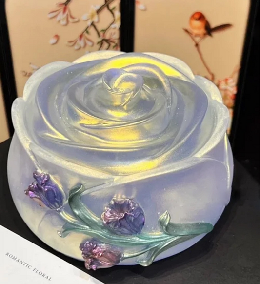 Handmade Large-Capacity Tulip Resin Storage Mold
