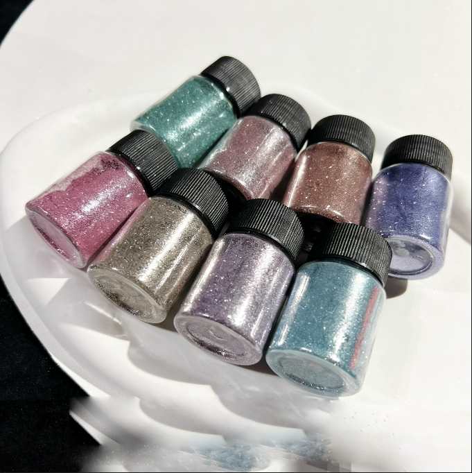 8-Color Non-Sinking Diamond Glitter for Resin