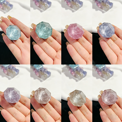 8-Color Non-Sinking Diamond Glitter for Resin