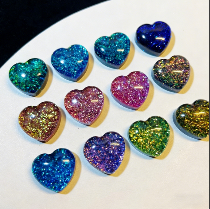 12-Color Galaxy Chameleon Shifting Glitter for Resin