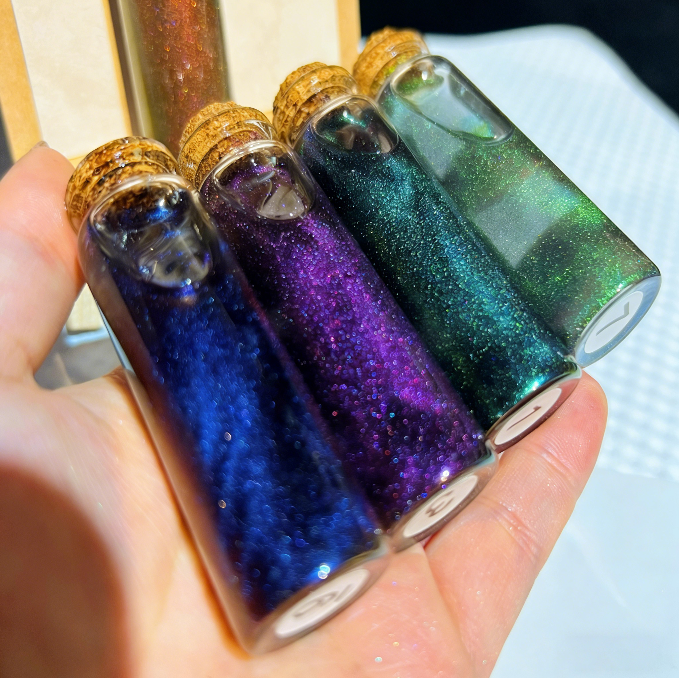 5-Color Aurora Chameleon Powder for Resin