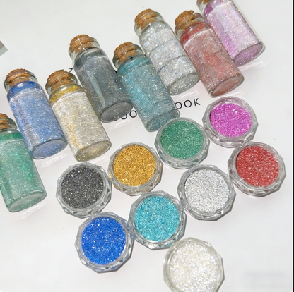 9-Color Ultra Sparkle Non-Sinking Diamond Glitter for Resin