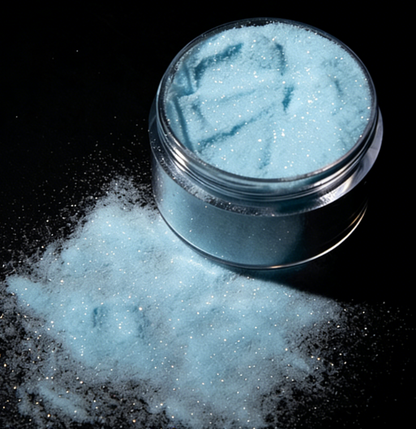 12-Color 0.05mm Cloudy Mist Fine Glitter for Resin – 20ml Per Bottle