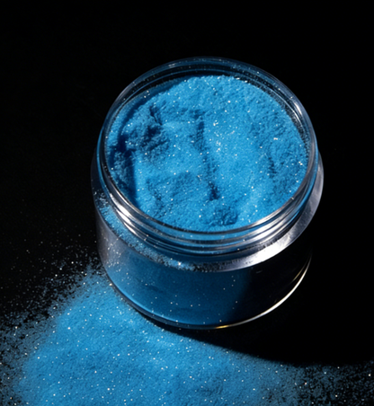 12-Color 0.05mm Cloudy Mist Fine Glitter for Resin – 20ml Per Bottle