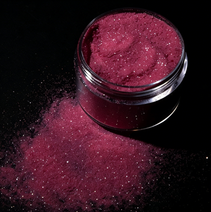 12-Color 0.05mm Cloudy Mist Fine Glitter for Resin – 20ml Per Bottle