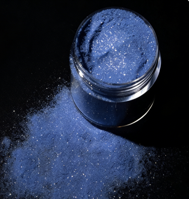 12-Color 0.05mm Cloudy Mist Fine Glitter for Resin – 20ml Per Bottle