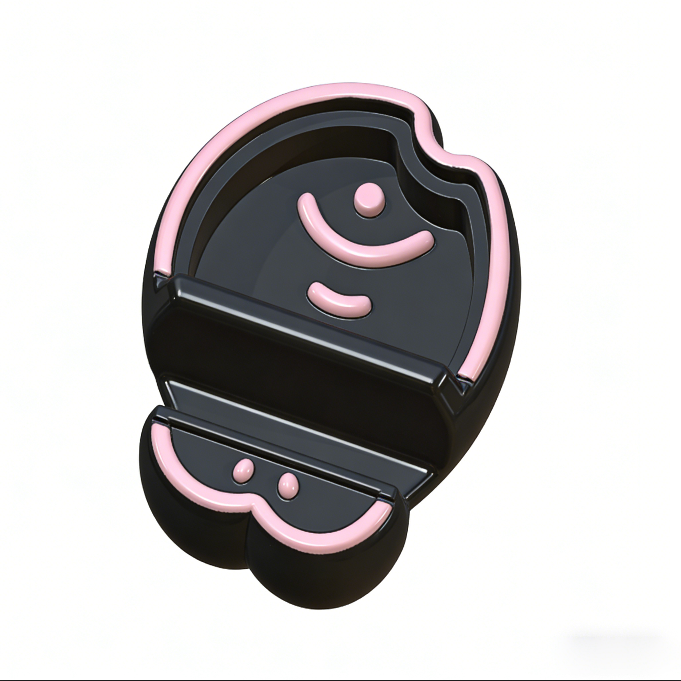 Handmade Shaking Fun Phone Holder Resin Mold