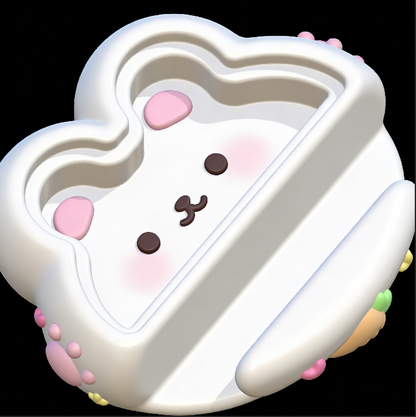 Handmade Shaking Fun Phone Holder Resin Mold