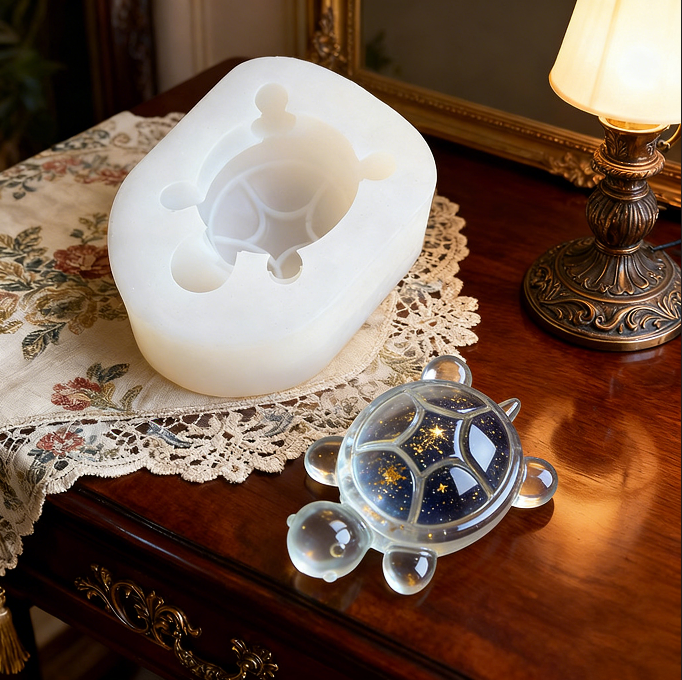 Cute Turtle Resin Mold