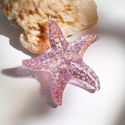 Handmade 2D Starfish Ornament Resin Mold