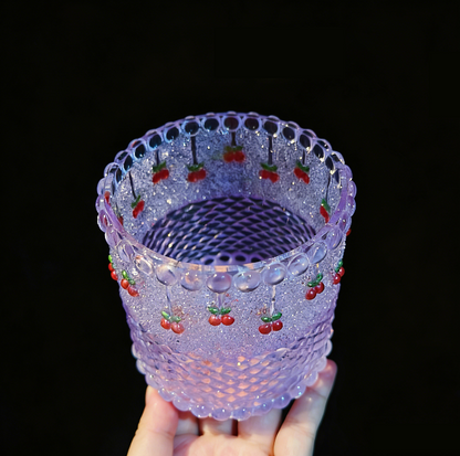 Handmade Diamond Cherry-Edge Pen Holder Storage Resin Mold【Side-cut mold】