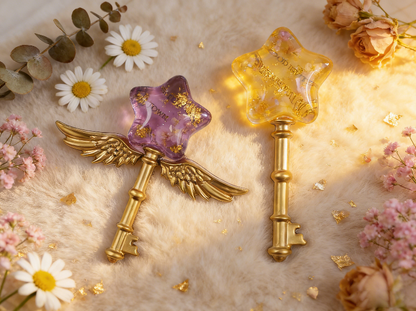 2pcs Magic Wand Decorative Ornament Resin Molds