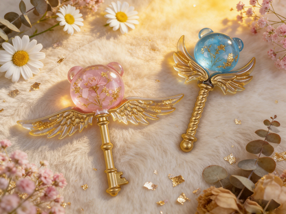 2pcs Magic Wand Decorative Ornament Resin Molds