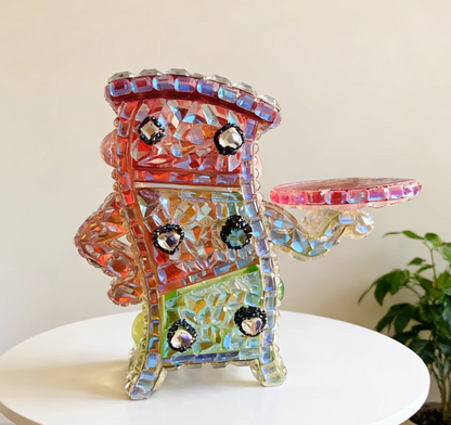 Handmade Diamond Twist Drawer Ornament Storage Resin Mold