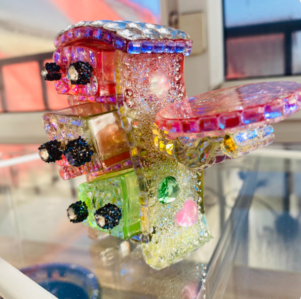 Handmade Diamond Twist Drawer Ornament Storage Resin Mold