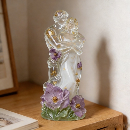 Embracing Couple Ornament Resin Mold