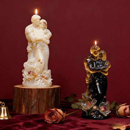Embracing Couple Ornament Resin Mold