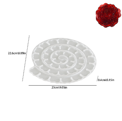 Stackable Flower Resin Mold