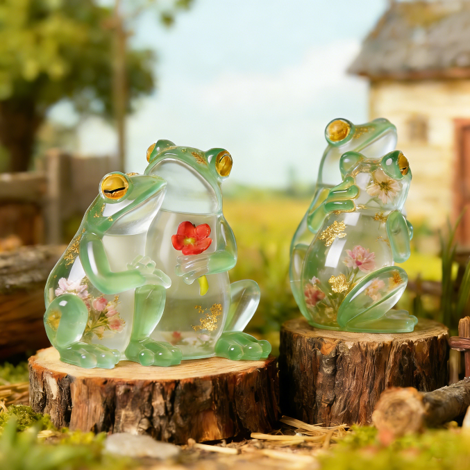 Frog Ornament Resin Mold