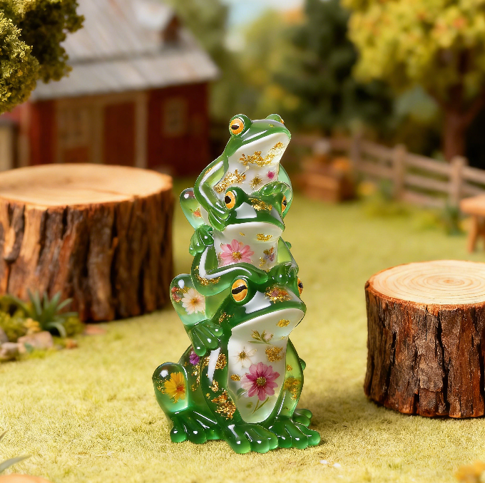 Frog Ornament Resin Mold